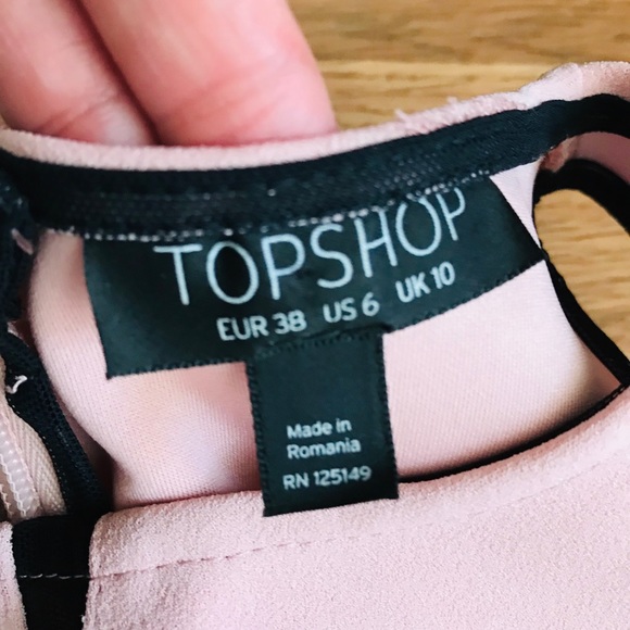 NWOT Baby pink A-line dainty but sexy dress - Picture 3 of 7